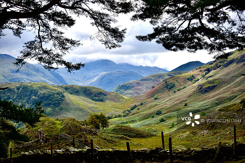 2023年9月 - 凯斯威克庄园 - 湖区 - 库姆布里亚 - 英格兰，肯德尔，英国，英国图片素材