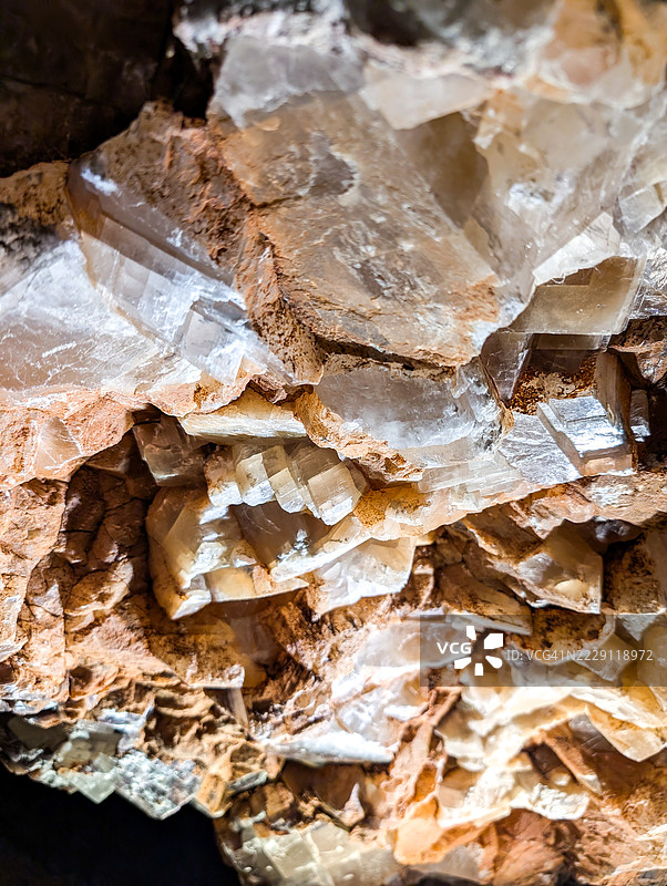 德克萨斯州，美国的冰块特写镜头图片素材