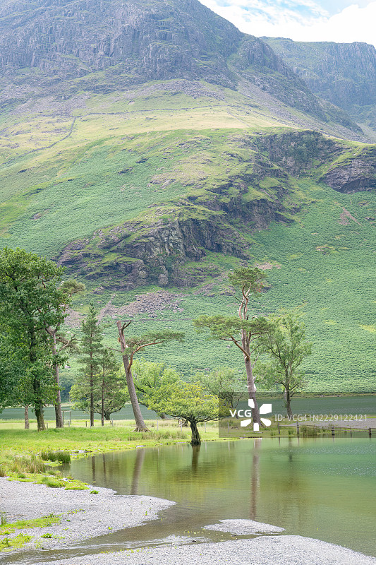 巴特莫尔，湖区，英格兰图片素材