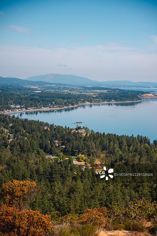 维多利亚的道格拉斯山自然景观图片素材