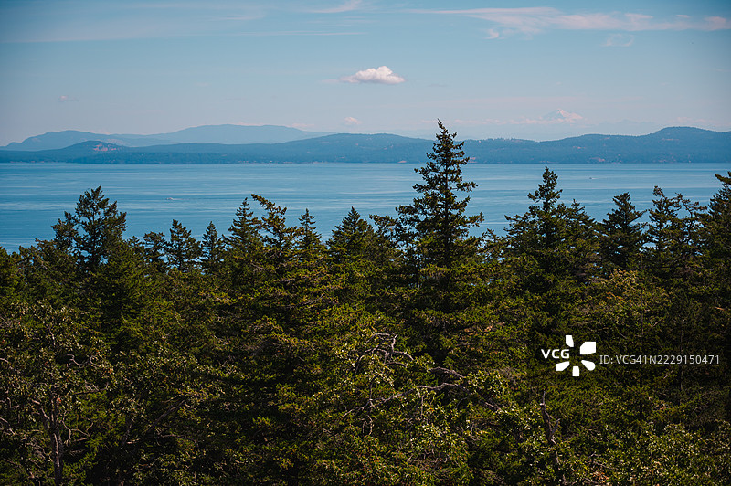 维多利亚的道格拉斯山自然景观图片素材
