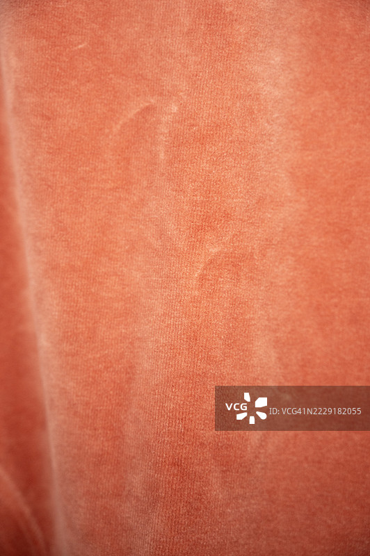 橙色棉质织物帆布图案细节背景图片素材