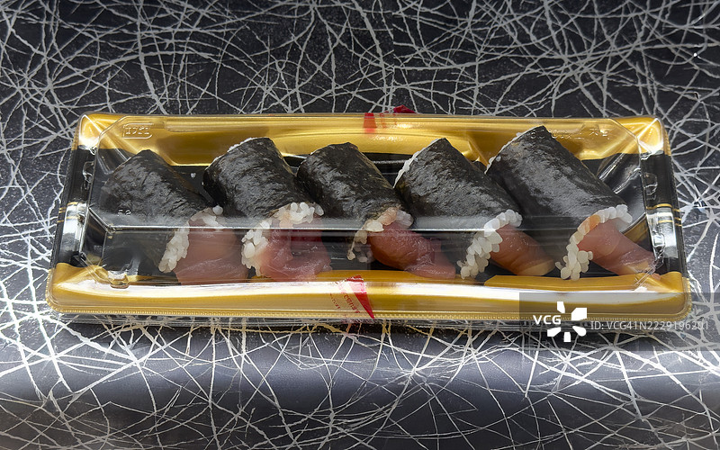 金枪鱼手卷便当图片素材