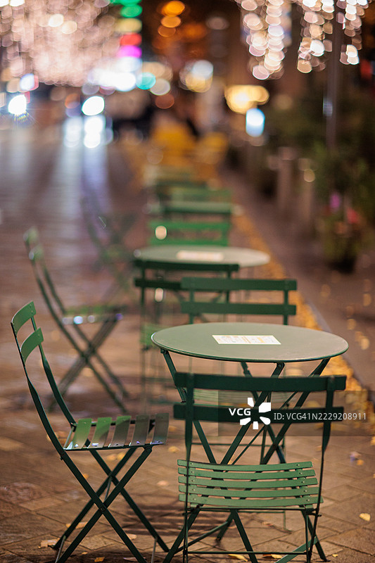 东京丸之内的圣诞氛围图片素材