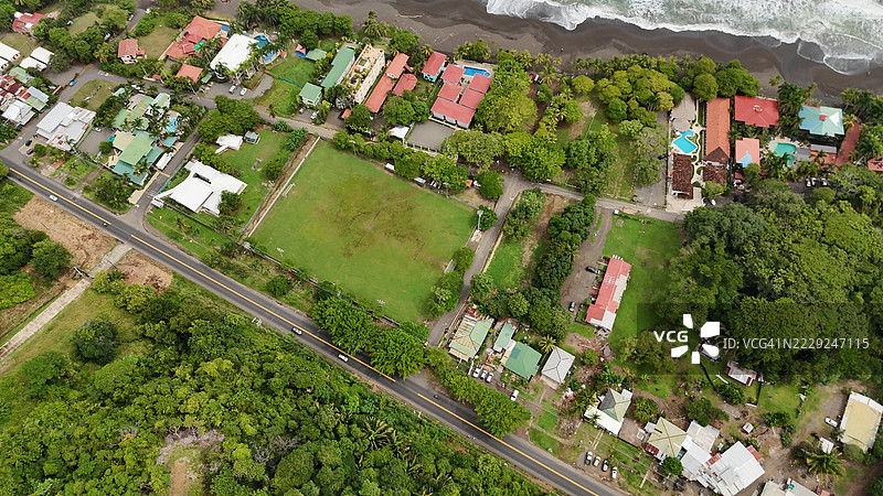 赫莫萨海滩足球场图片素材