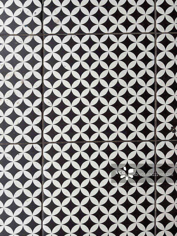 黑白马赛克背景图片素材