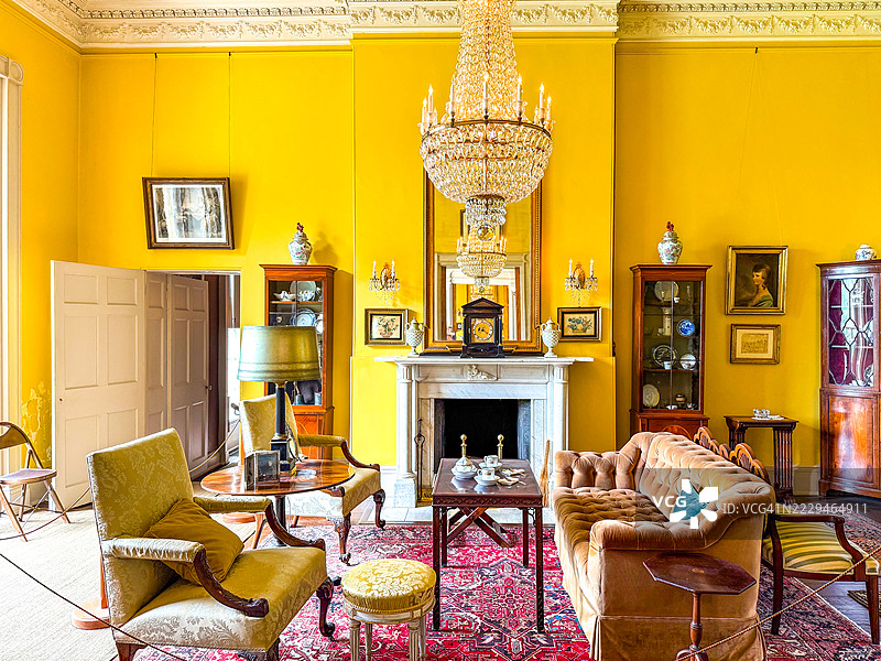 华盛顿特区的历史博物馆，图多尔广场的客厅图片素材