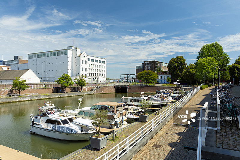 马斯特里赫特的马里纳‘特巴辛图片素材
