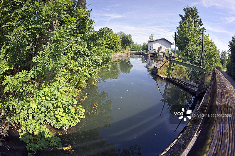 堰或水利设施图片素材