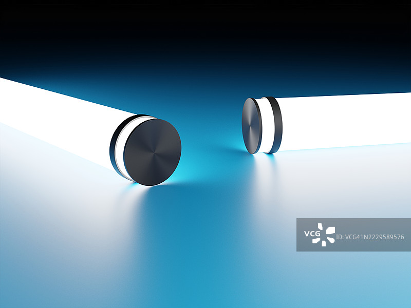 发光的霓虹灯图片素材