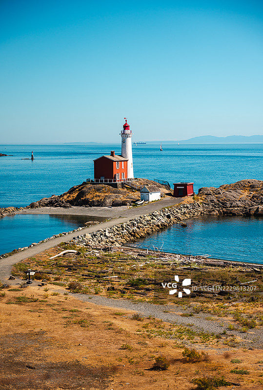 维多利亚的菲斯加德灯塔图片素材