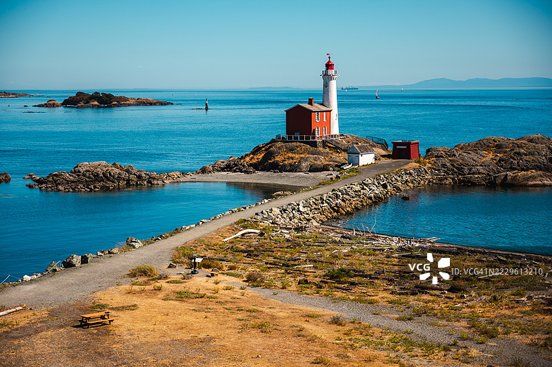 维多利亚的菲斯加德灯塔图片素材