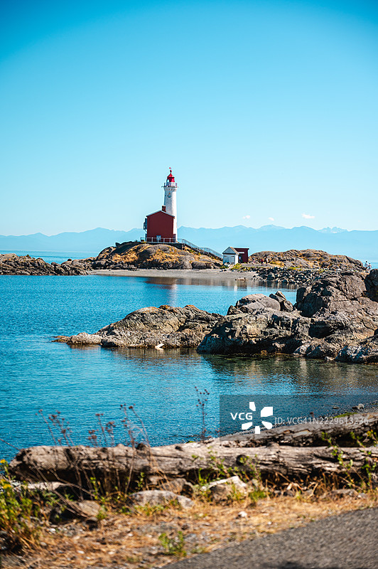 维多利亚的菲斯加德灯塔图片素材