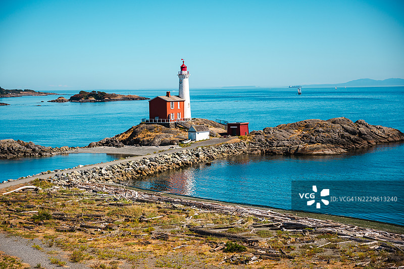 维多利亚的菲斯加德灯塔图片素材