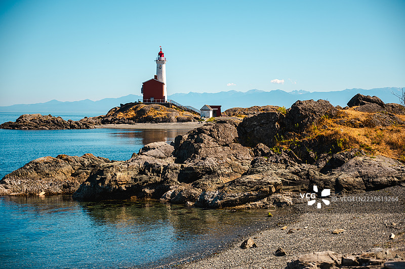 维多利亚的菲斯加德灯塔图片素材