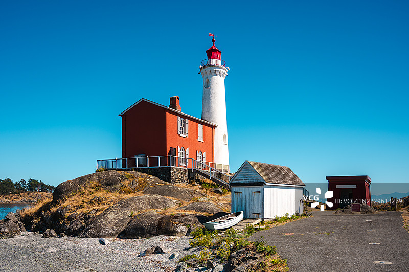 维多利亚的菲斯加德灯塔图片素材