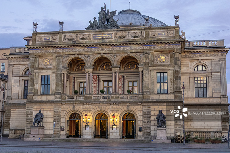 哥本哈根皇家剧院，丹麦图片素材