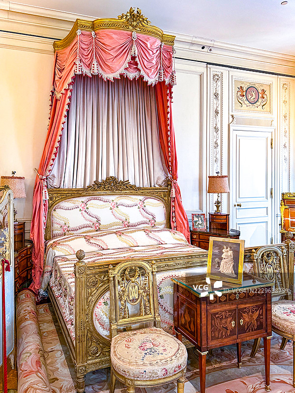 华盛顿特区希尔伍德庄园的马乔里·波斯特卧室图片素材