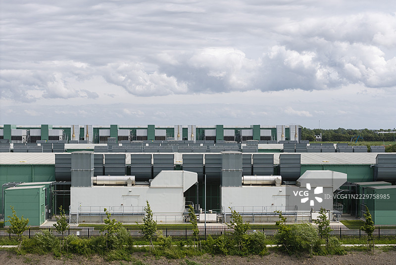 荷兰现代数据中心外观图片素材