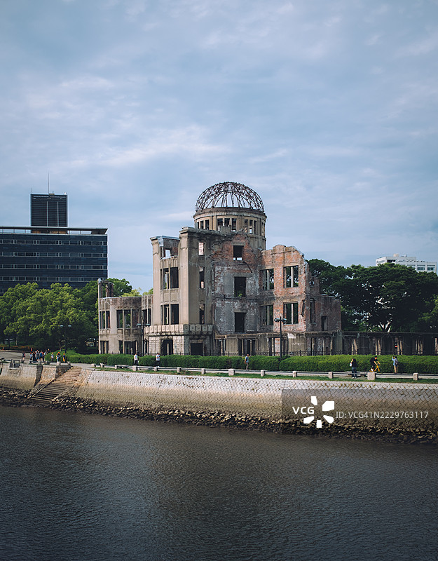 广岛和平纪念碑（原子弹爆炸圆顶馆）图片素材