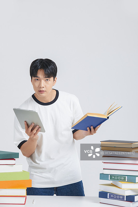 大学生，生活方式，青春，学习，系，单人图片素材