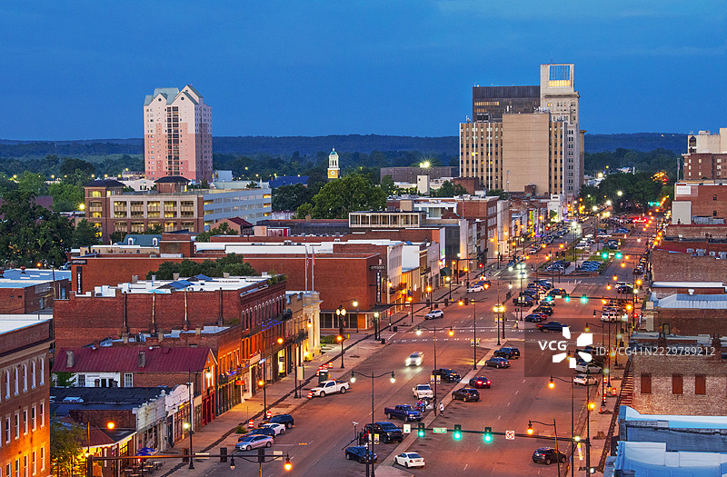 奥古斯塔，乔治亚州图片素材