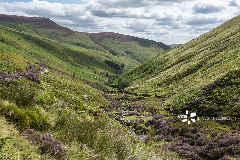位于峰区的伊代尔附近的格林兹布鲁克峡谷图片素材