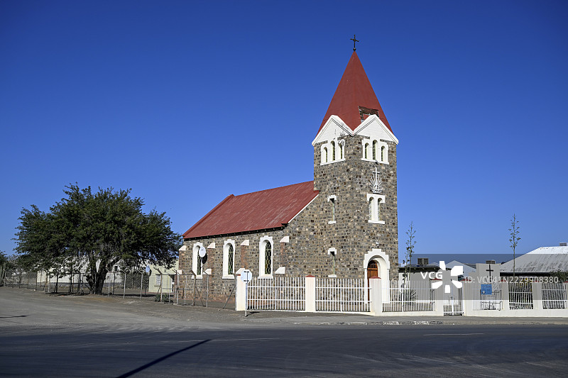 新使徒教会，基特曼斯胡普，卡拉斯地区，纳米比亚图片素材