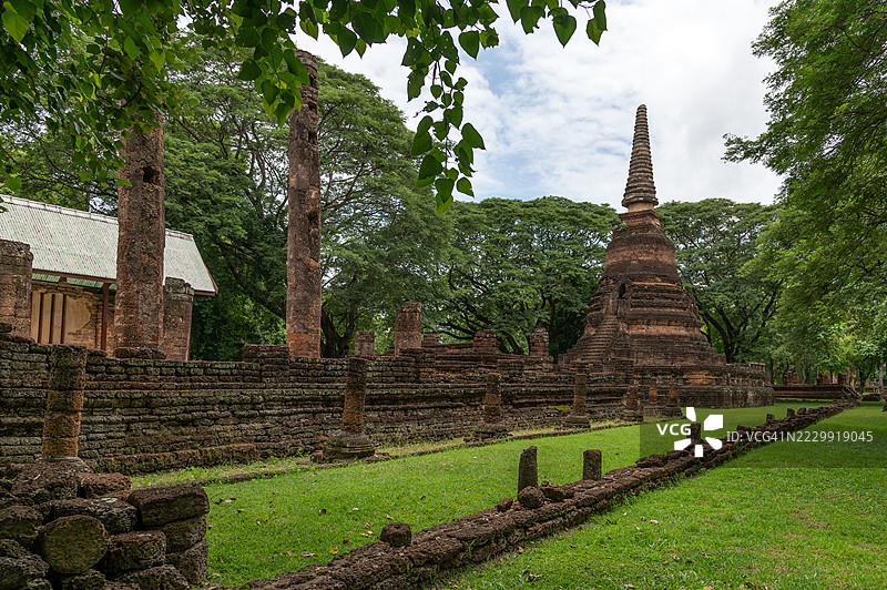 切迪，纳帕雅寺，西萨查纳莱历史公园图片素材