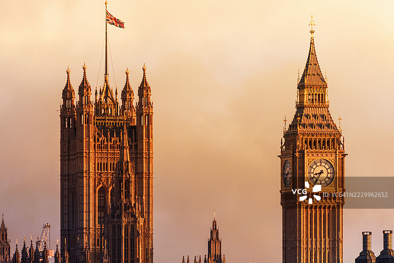 大本钟与国会大厦图片素材