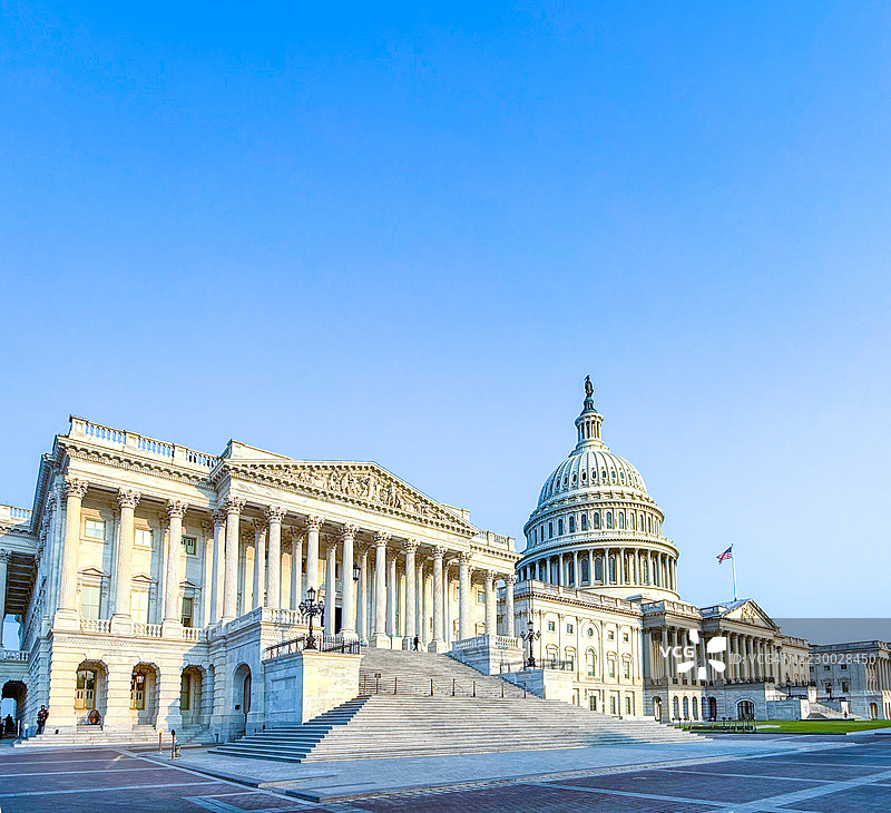 美国国会大厦，华盛顿特区图片素材