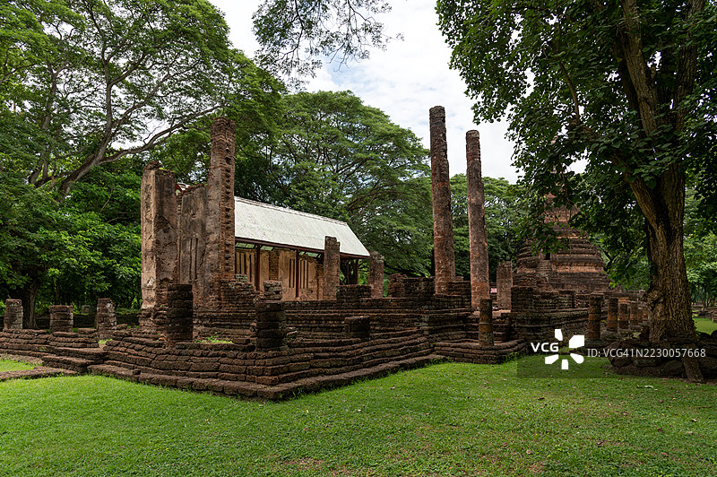 瓦汉寺，娜帕雅寺，西萨查纳莱历史公园图片素材