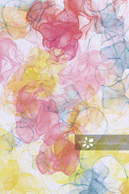 粉彩酒精墨水艺术抽象背景图片素材