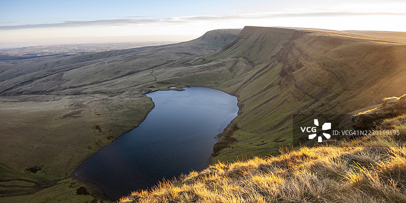 布雷肯比肯斯日出图片素材
