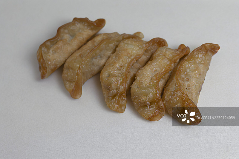 炸饺子图片素材