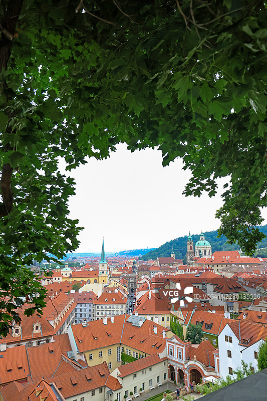 布拉格的马拉斯特拉纳风景图片素材