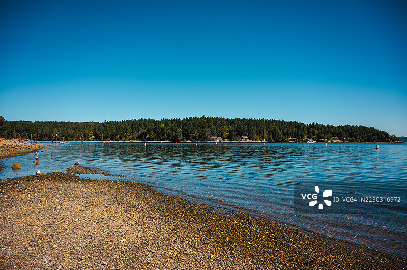 温哥华岛的米尔湾图片素材