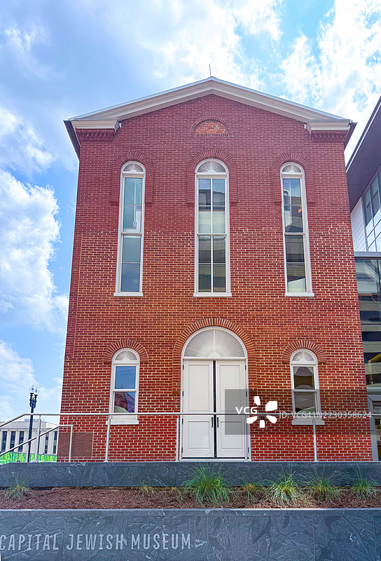 华盛顿特区的国会犹太博物馆外观图片素材