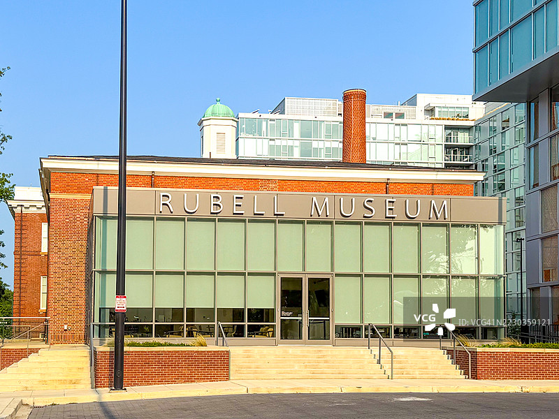 华盛顿特区的鲁贝尔博物馆图片素材
