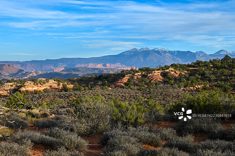 拉萨尔山脉图片素材