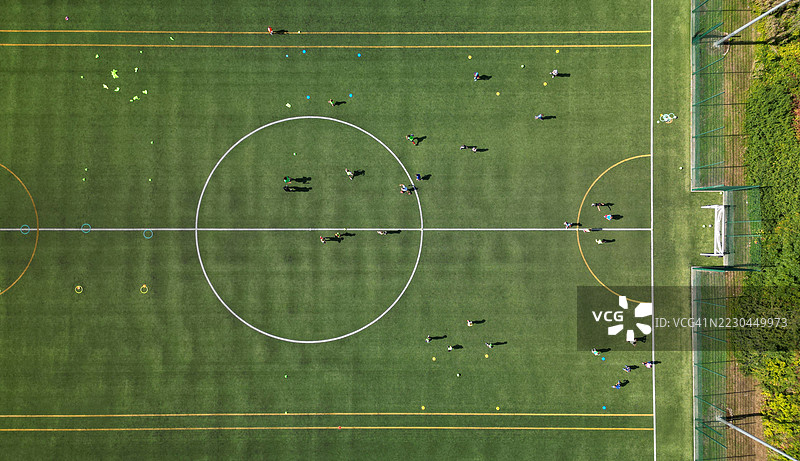足球训练图片素材
