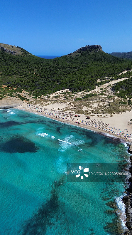 卡拉梅斯基达的鸟瞰图图片素材