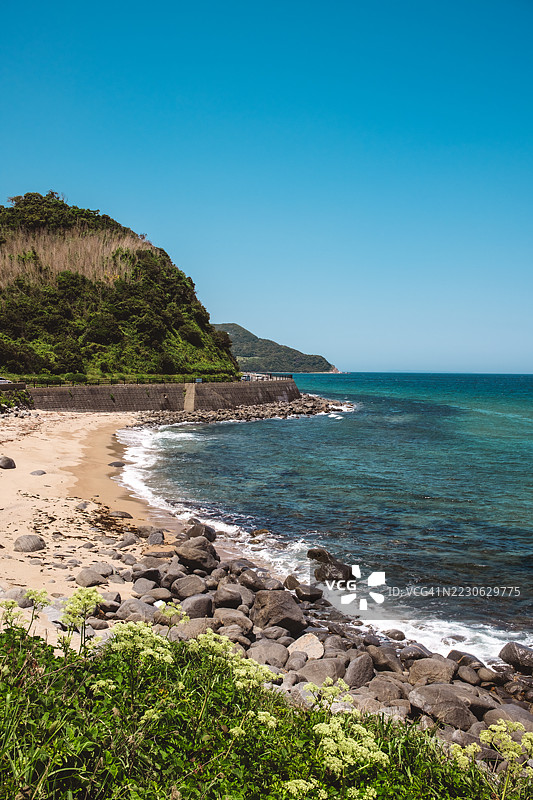 二见浦夫妇岩图片素材