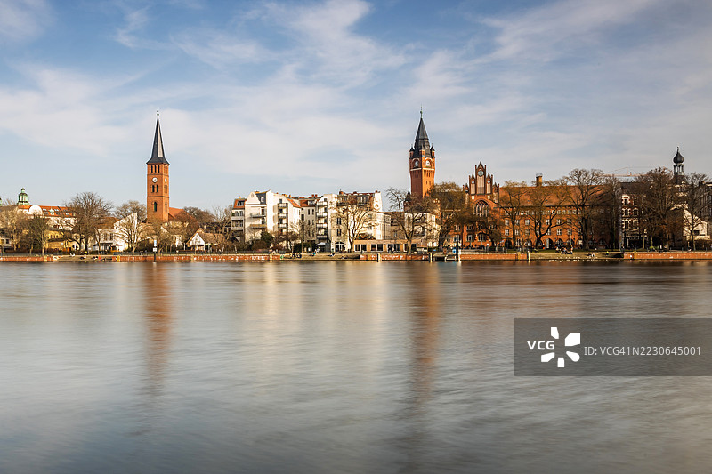 德国首都柏林的科佩尼克老城区图片素材