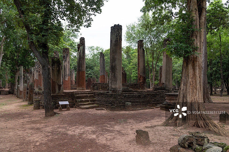 维汉寺，帕农寺，甘烹碧历史公园图片素材