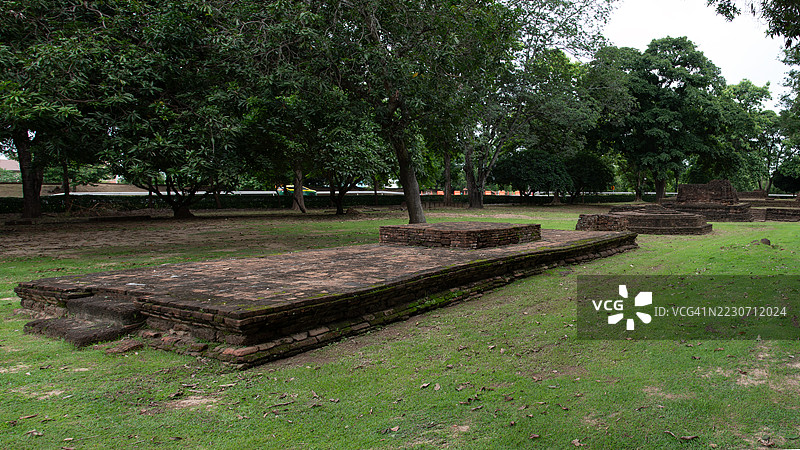 维汉寺，昌普厄克寺，甘烹碧历史公园图片素材