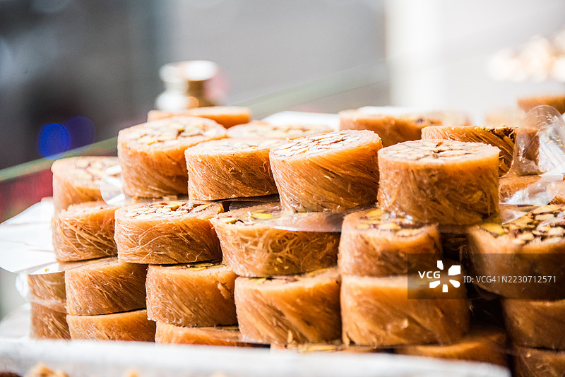 卡塔伊菲糕点图片素材