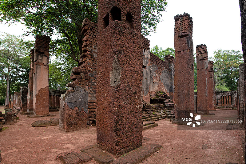 维汉寺，帕农寺，甘烹碧历史公园图片素材