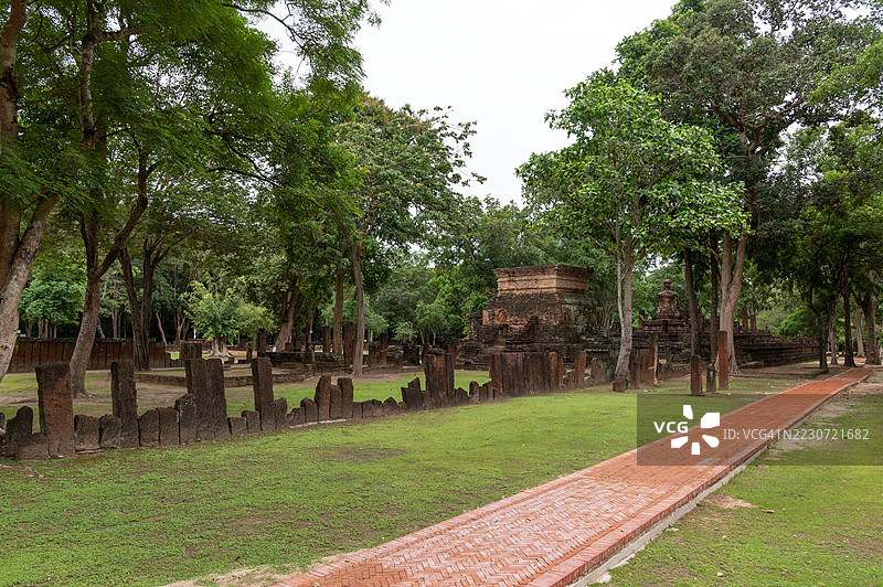 瓦特辛哈，甘烹碧历史公园图片素材