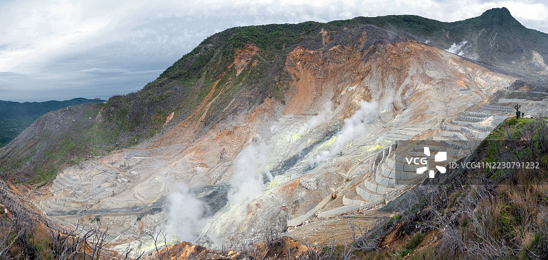 火山活动图片素材